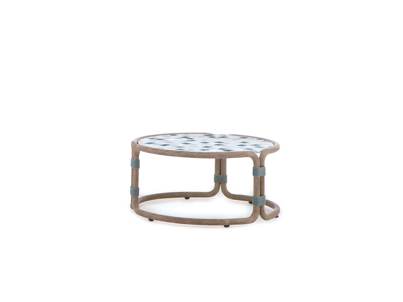 Rotin Round coffee table