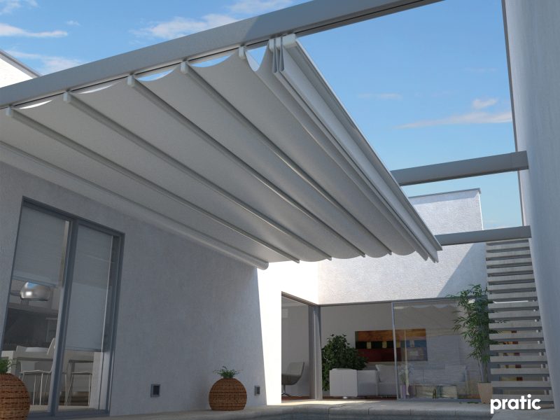 retractable fabric roof pratic tecnic