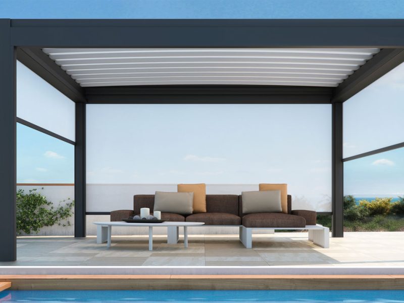 retractable fabric roof pratic nomo